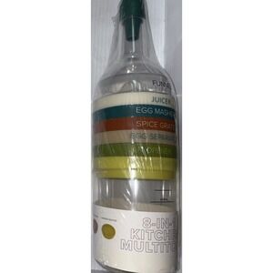 New 8-in-1 Kitchen Gadget Bottle Multitool Bottle Set Juicer Multipurpose Tool